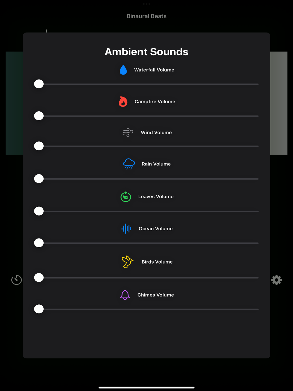Binaural Beats relaxation session