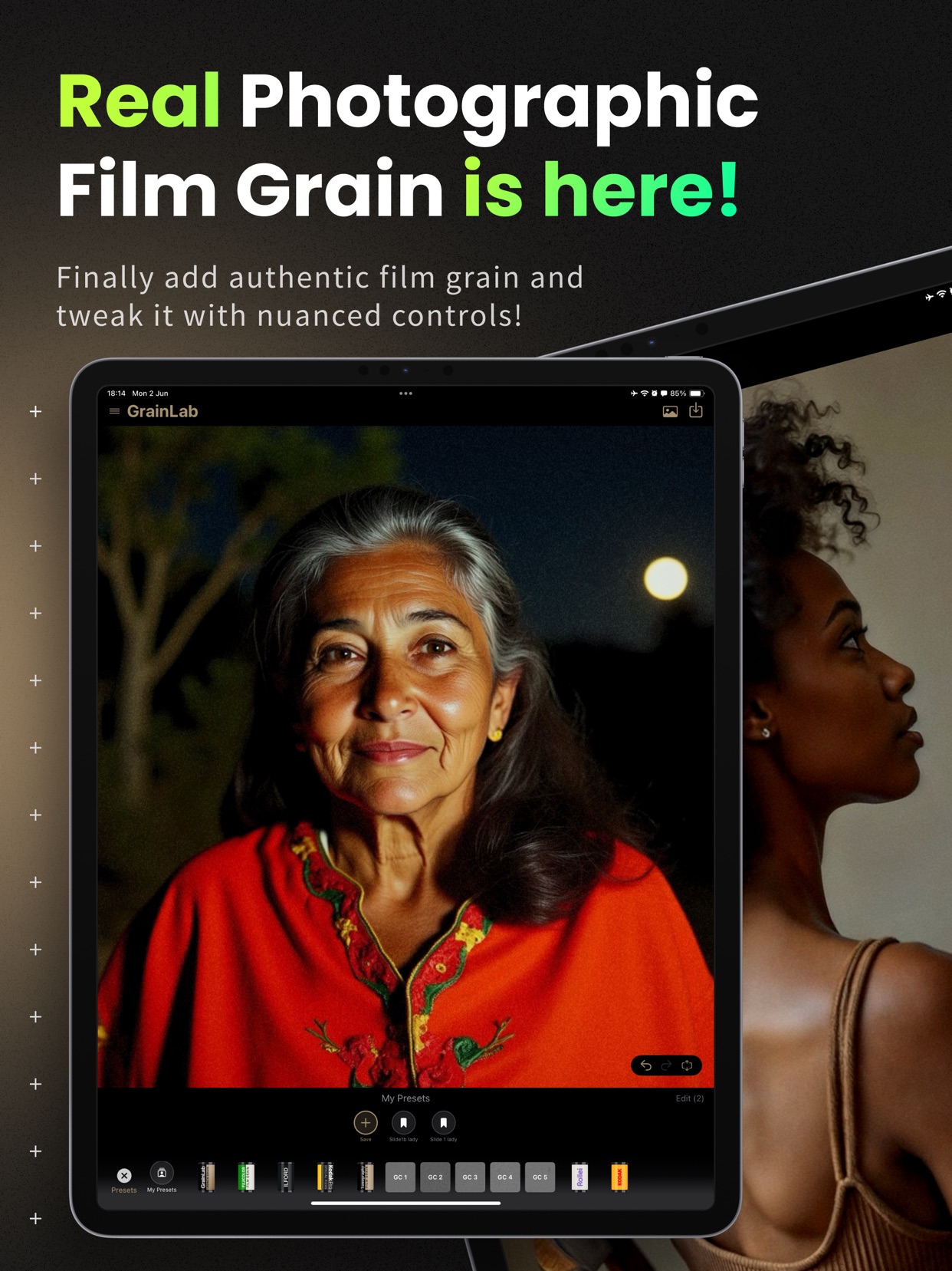 GrainLab film grain photo editing