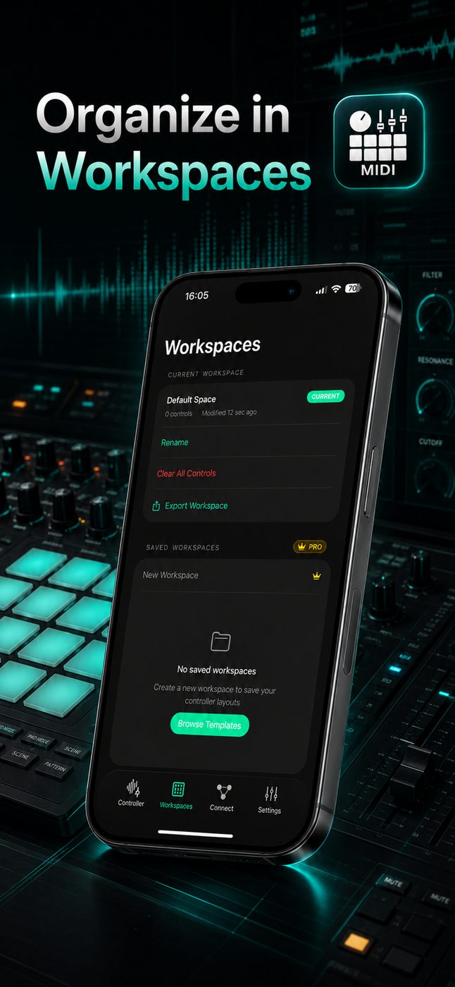 MIDI Controller screenshot