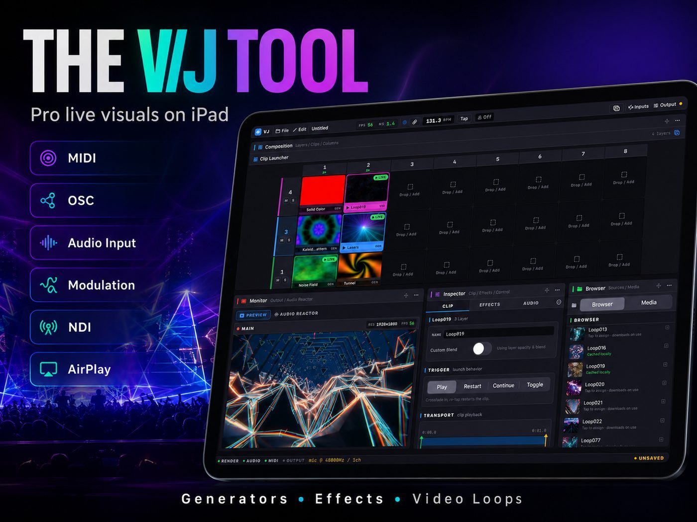 VJ Stage screenshot