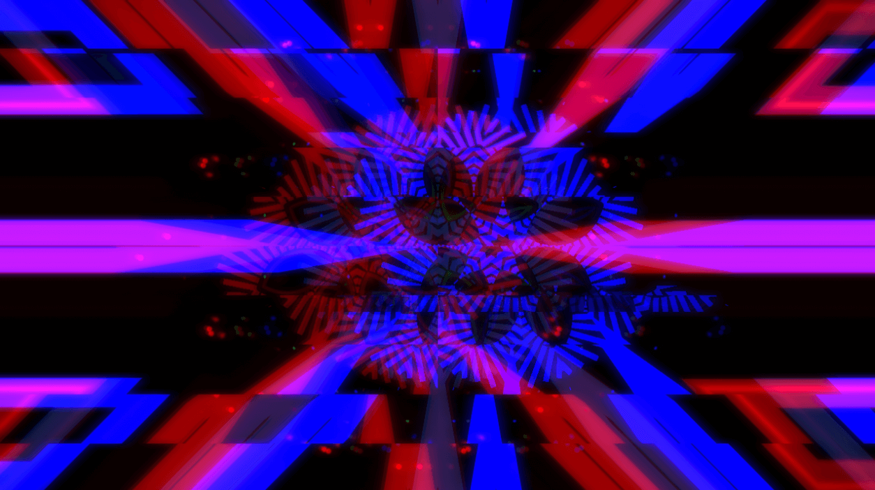 Psychedelic Vythm visualization artwork